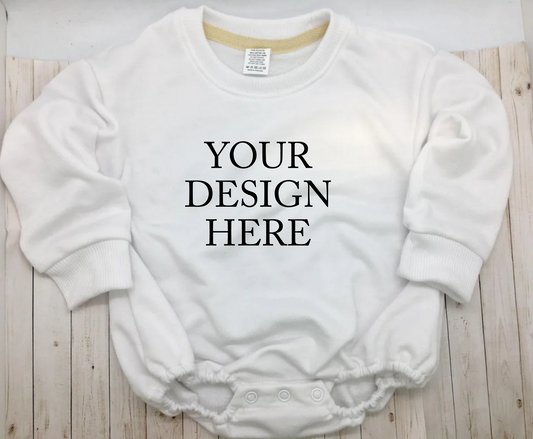 Design Your Own - Baggy Romper Onesie