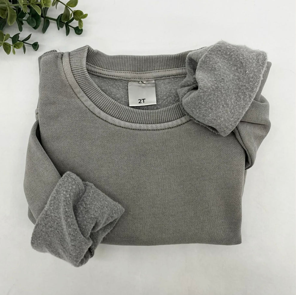 Design Your Own - Crewdie - A crewneck sweatshirt with kangaroo pockets!