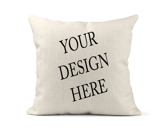 Design Your Own - Cushion Cover, Linen - 2 sizes
