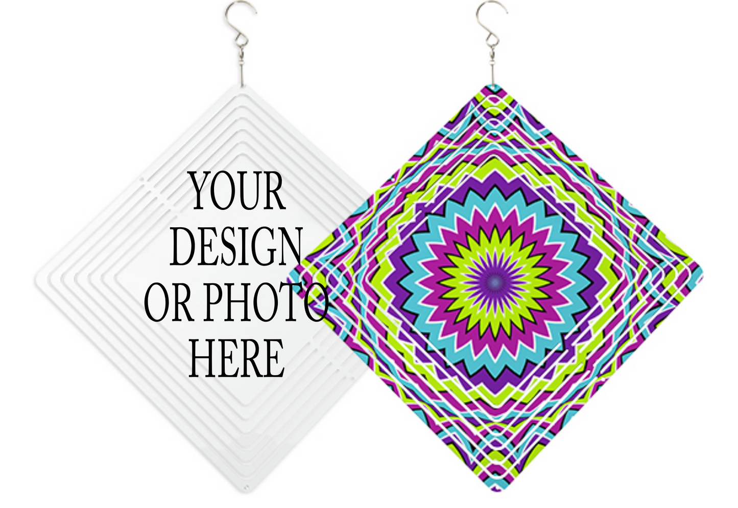 Design Your Own - Wind Spinner, Diamond