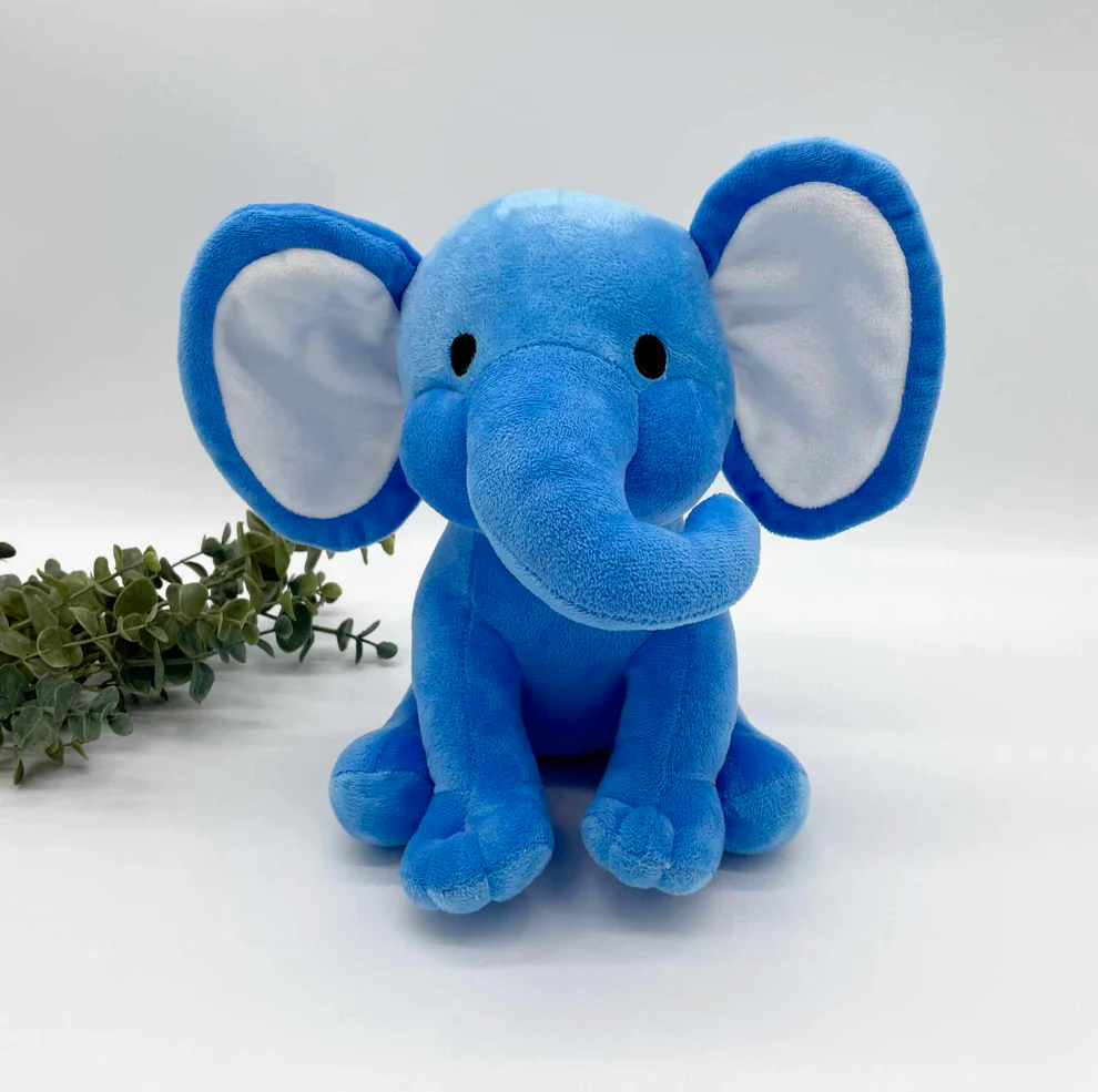Elephants, Stuffed - Perfect for Birth Stats! 5 Colours to Choose From!