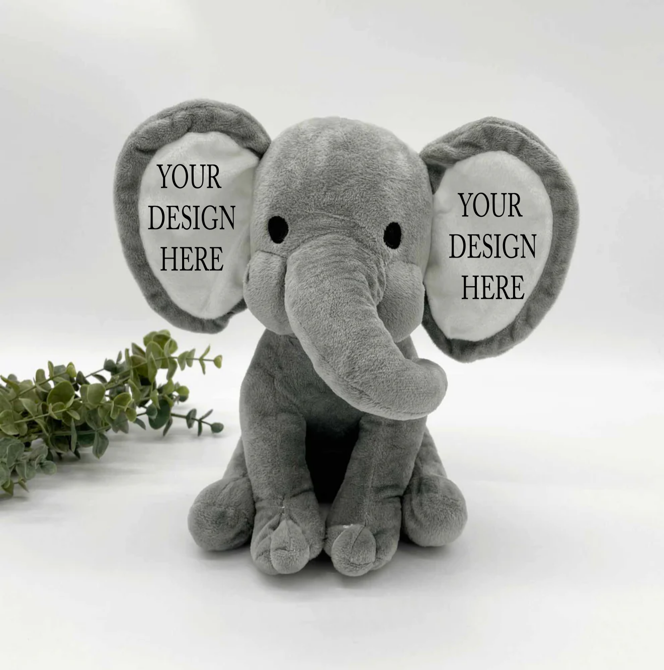 Elephants, Stuffed - Perfect for Birth Stats! 5 Colours to Choose From!
