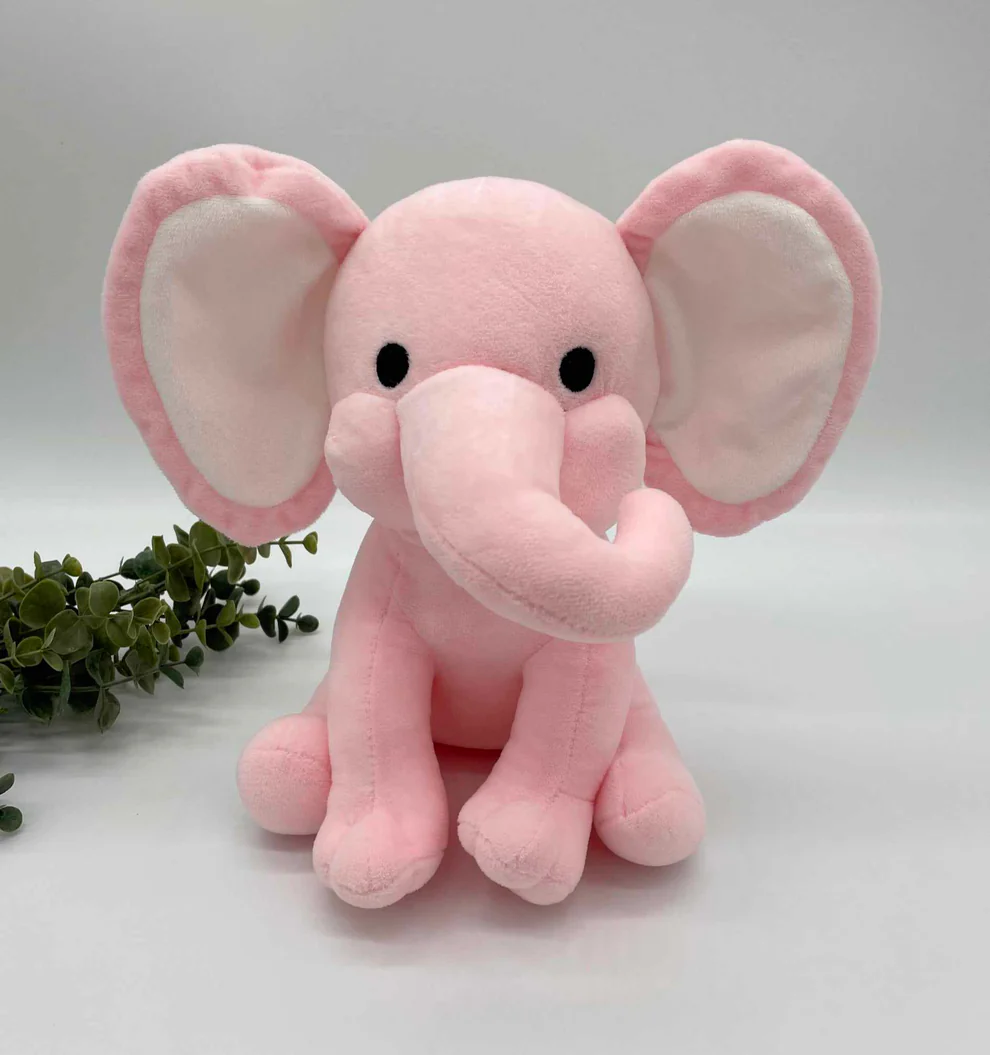 Elephants, Stuffed - Perfect for Birth Stats! 5 Colours to Choose From!