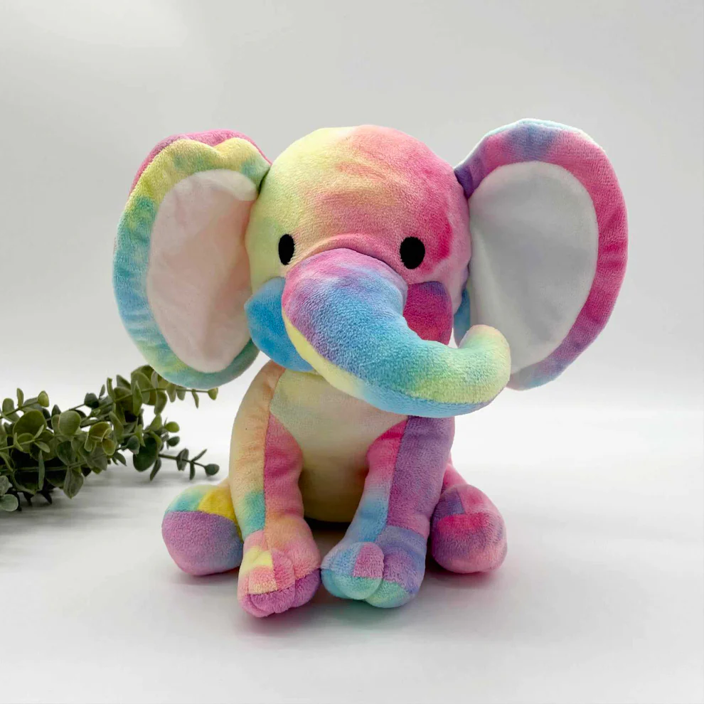 Elephants, Stuffed - Perfect for Birth Stats! 5 Colours to Choose From!