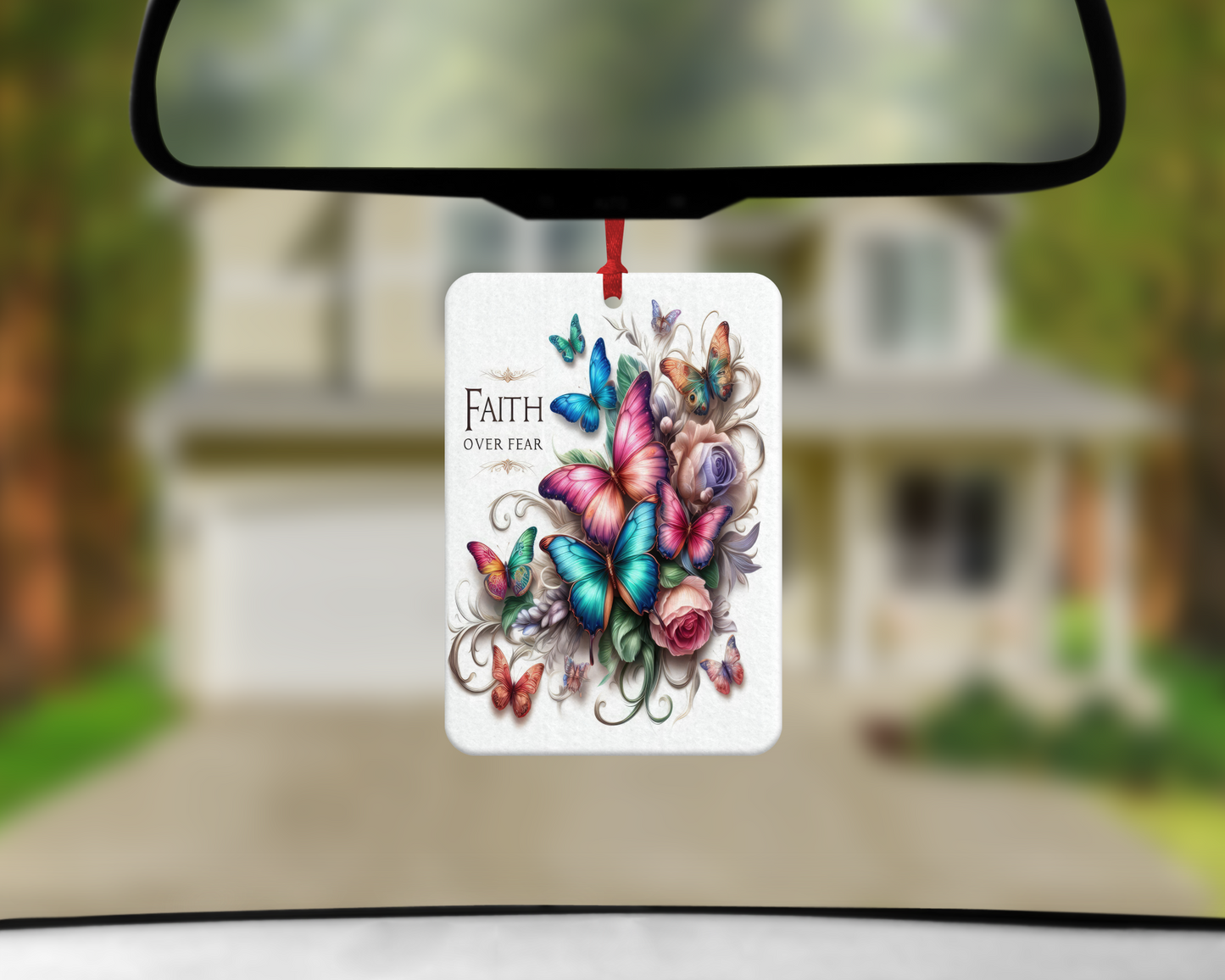 Faith Over Fear - Air Freshener