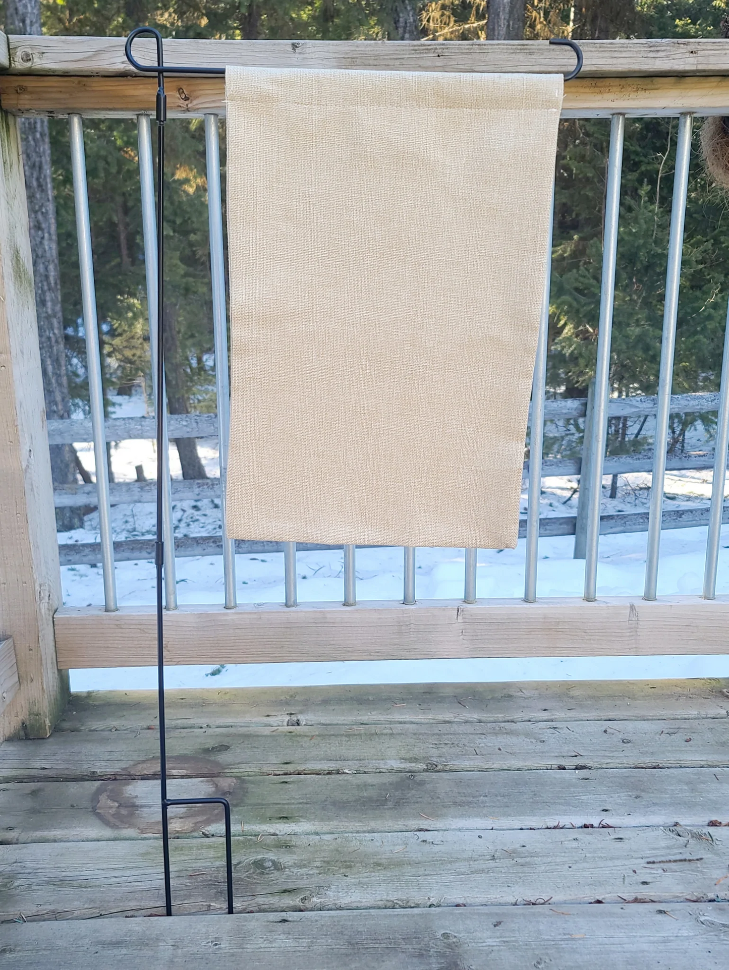 Welcome to our Campsite, Customized - Garden Flag, 2 styles with or without stand