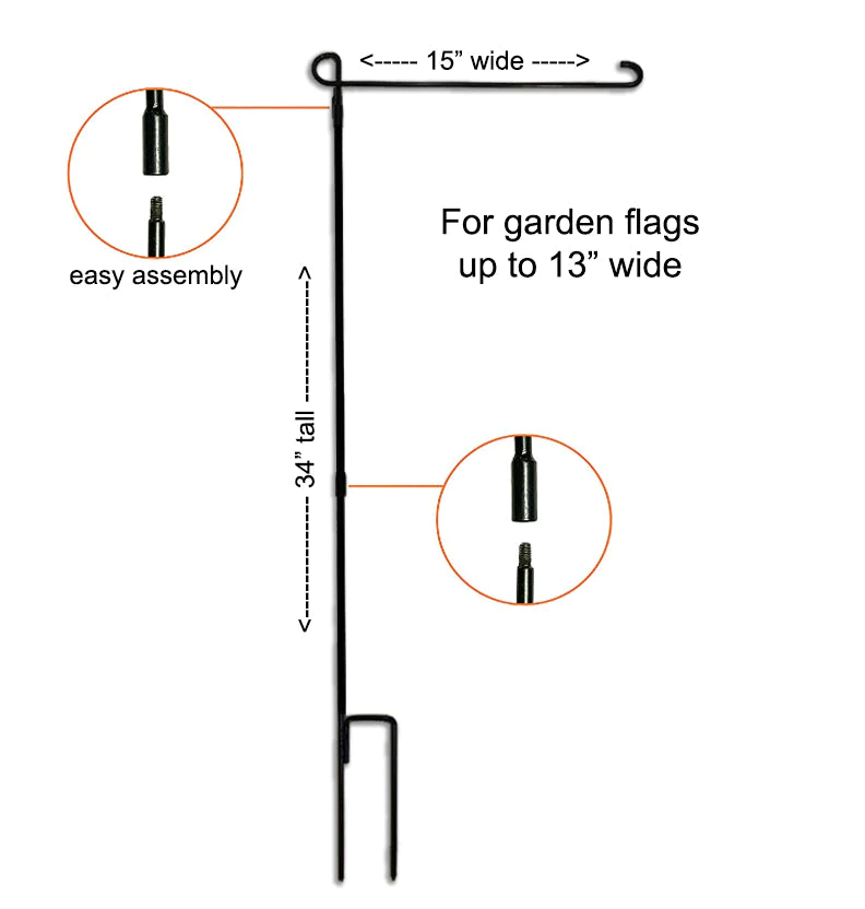 Welcome to our Campsite, Customized - Garden Flag, 2 styles with or without stand