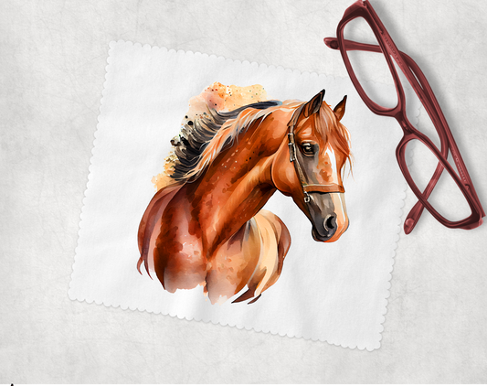 Horse, 4 designs to choose from - Lens Cleaning Cloth