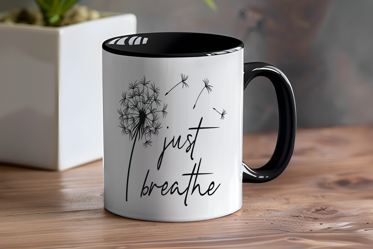 Just Breathe - Ceramic and Glass Mugs