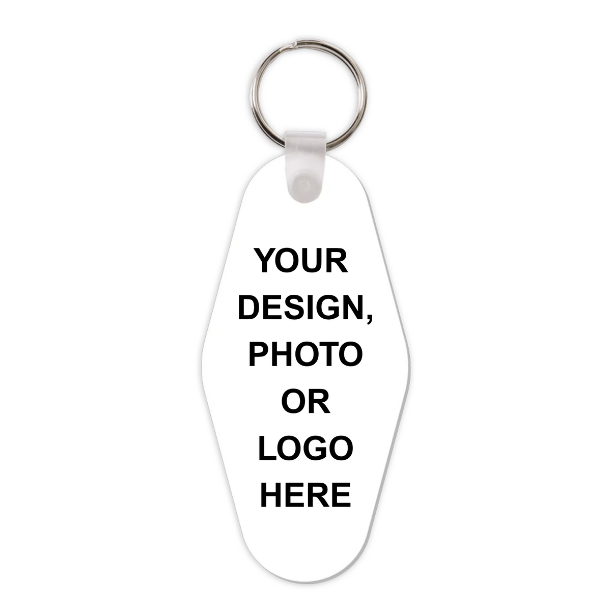 Design Your Own - Keychain, Vintage Motel Style