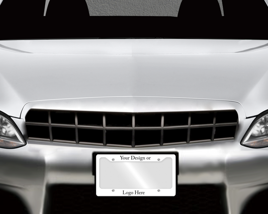 Design Your Own - Vehicle License Plate Frame
