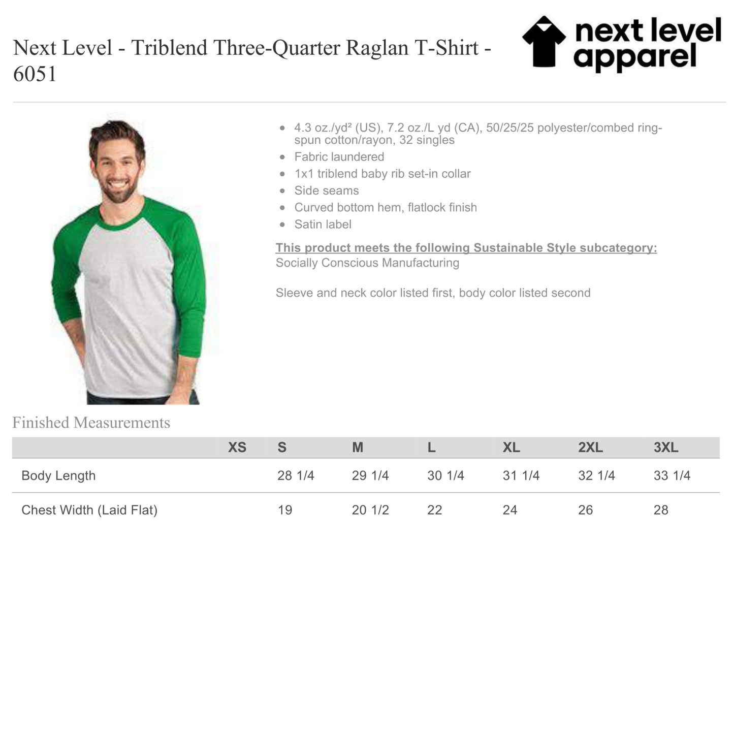 Design Your Own - Unisex Raglan Baseball T-Shirt, Next Level 6051