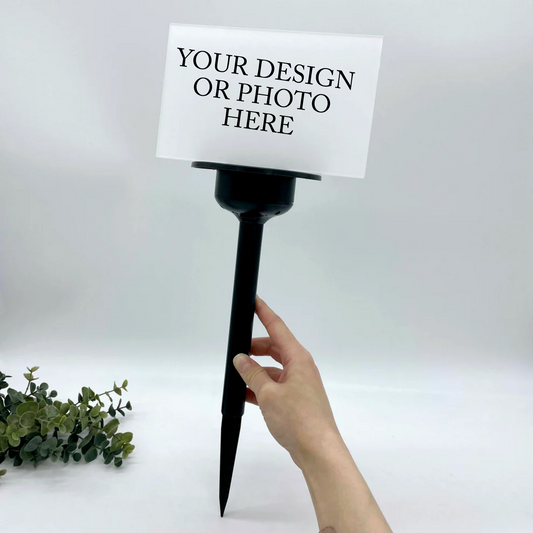 Design Your Own - Solar Garden Stake