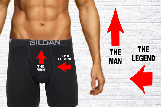 The Man The Legend - Men's Boxers Or Briefs