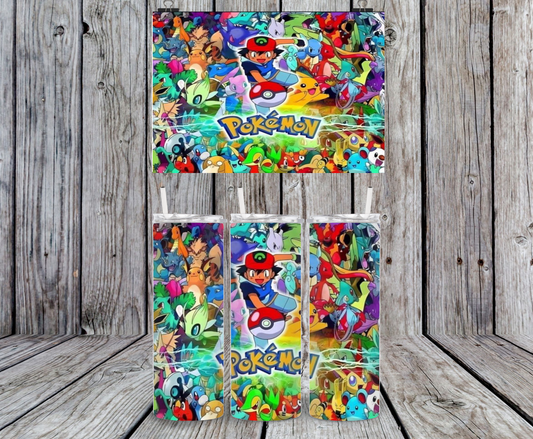 Video Game Inspired Collage - 15, 20 or 30oz skinny tumblers, 4 in 1 can cooler/tumbler and 4 in 1 can cooler/tumbler or 20oz blue tooth speaker tumblers