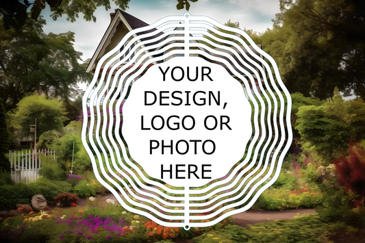 Design Your Own - Wind Spinner, 6 styles & 2 sizes to choose from